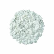 Jardinex - Gravier blanc concassé marbre 8/20 mm - Sac 25 kg - Blanc - Blanc