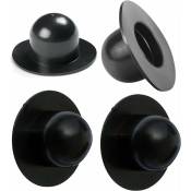 LaBlanc - Remplacement du bouchon de filtre de piscine - compatible Intex- noir - paquet de 4 - accessoires de jardin