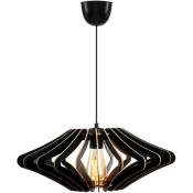 Lampe à toit de 55 cm, noir, design, type e 27 Max 45 - 60 w, Covadonga Collection, Casquillo e 27 Max 45 - 60 - Noir - Wellhome