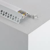 Ledkia - Profilé Aluminium Intégration pour Angle
