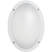 Novolux - Applique teia Oval IP66 E27 23W Blanc - Blanco