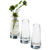 Sandra Rich - Vase Solo Mini Glas 12cm Ø3,5cm klar