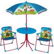 Set de jardin enfant - Pat'Patrouille - table parasol