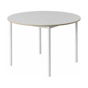 Table ronde blanche Base - Muuto