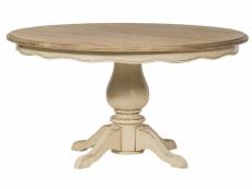 Table ronde en bois d145 - capucine