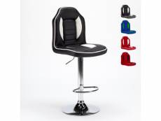 Tabouret chaise gaming et bar en similicuir design