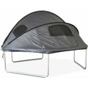 Tente pour trampoline. domus. polyester. traité anti uv. 2 portes. 4 fenêtres & sac de transport Ø305 cm
