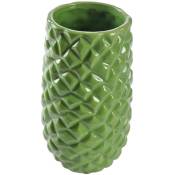Vase ananas vert clair 24 cm