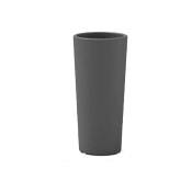 Veca - Vase Clou Tondo avec cache-pot Anthracite - 65 cm - Anthracite