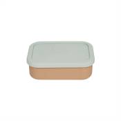 Boîte à déjeuner marron en silicone H5,8x17,3x12,4cm