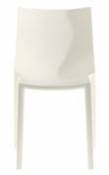 Chaise empilable Bo / Plastique - Driade blanc en plastique