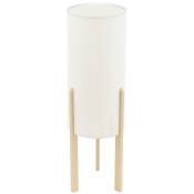 Eglo - Lampe de table campo érable dino beige Ø16cm