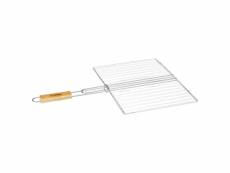 Grille barbecue rectangulaire - 30 x 40 cm.