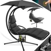 KESSER® Chaise longue flottante avec parasol Chaise