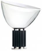 Lampe de table Taccia LED (1962) / Verre - H 64,5 cm - Flos noir en métal