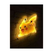 Lampe Murale Pikachu Teknofun Pokémon led Style Néon - Multicolore