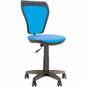 Ministyle bleu ab31 - chaise de bureau pour enfant.