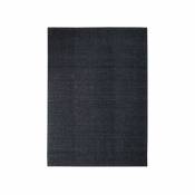 Mon Beau Tapis NUDE - Tapis en laine et coton bleu gris 120x170 cm