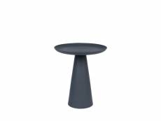 Ringar - table d'appoint ronde en aluminium ø39,5cm - couleur - bleu