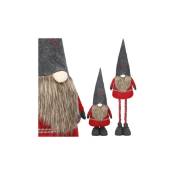 Springos - Lutin de Noël de 95 à 160 cm, nain sur des jambes télescopiques, gnome