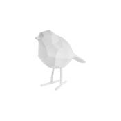 Statue décorative Petit Oiseau Origamie en polyrésine - Blanc - 13,5 x 7,5 x 17 cm Present Time Blanc
