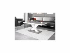 Table basse design 120 cm x 60 cm x 49 cm - gris 3903