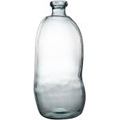 Table Passion - Vase bouteille Simplicity 73 cm en verre recyclé - Transparent