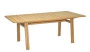 Table rectangulaire Lodge / Teck - Vlaemynck bois naturel