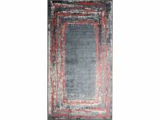 "tapis ring noir/rouge dimensions - 120x180" TPS_RING_NOIROU120