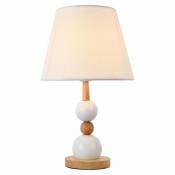 Universal Lampe de table en bois nordique pour la chambre