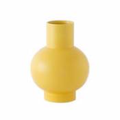 Vase Strøm Large / H 24 cm - Céramique / Fait main - raawii jaune en céramique
