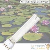 Ampoule UV 36W, Stérilisateur - Clarificateur Pour Aquarium, Bassin De Jardin
