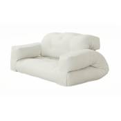 Canape d'extérieur relax convertible HIPPO OUT couleur blanc - blanc