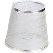 Chevet Mini Abat-Jour Transparent Lampe en Tissu Applique