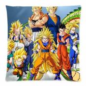 Japon Anime Dessin animé Dragon Ball Super Saiyan Goku Gohan et le dragon personnalisée Couvre-lit Taie d'oreiller Taie d'oreiller DIY Housse de couss