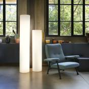Lampadaire cylindrique lumineux de design moderne Slide Fluo Taille: 130