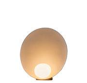 Lampe de table Musa / Version droite - Ø 26 cm - Vibia rose en métal