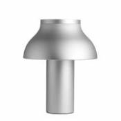Lampe de table PC Large / H 50 cm - Aluminium - Hay gris en métal