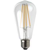 Lampesecoenergie - Ampoule Led Filament ST64 style Edison Teardrop 7 watt (eq.52 watt)