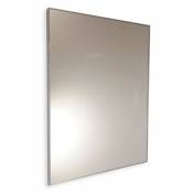 Miroir de salle de bains sur mesure avec cadre en chrome poli jusqu'é 40 cm jusqu'é 70 cm
