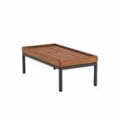 Table basse Level / 40 x 81 cm - Bambou - Houe bois naturel en bois