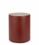 Table d'appoint Pawn / Tabouret - Ø 30 x H 36 cm - Fibre polyester - Serax rouge en céramique
