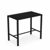 Table haute Nova / 120 x 70 cm x H 105 cm - Acier - Emu noir en métal