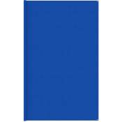 Tapis de tente Terrasse Salon Cuisine - Tapis de jardin 400x400 cm Bleu pehd BV885255