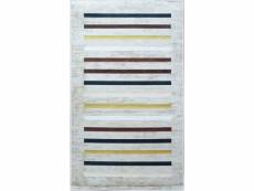 "tapis rayures beige dimensions - 120x180" TPS_RAY_BEI120