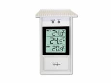 Thermomètre électronique mini-maxi blanc