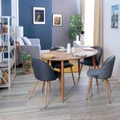 Urban Meuble - Lot de 2 chaises de repas scandinaves