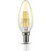 Vtac - Ampoule led E14 filament ambre 4 w Eq 35W Température