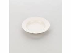 Assiette creuse porcelaine décorée taranto ø 235