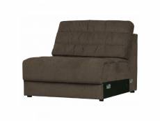 Canapé modulable section fauteuil en tissu dati 801130-W